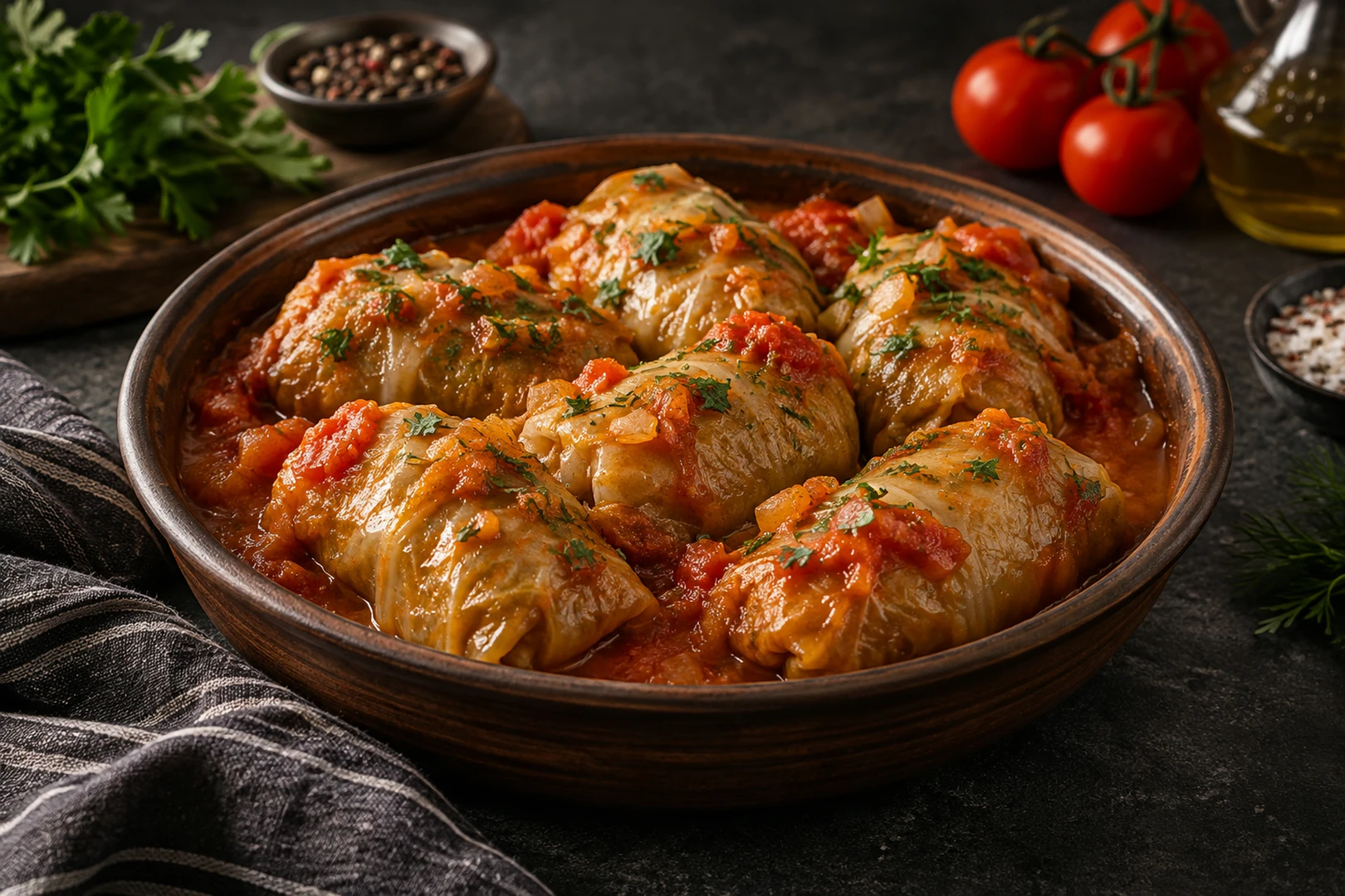 ЕДА 1001540 голубцы с мясом и томатным соусом