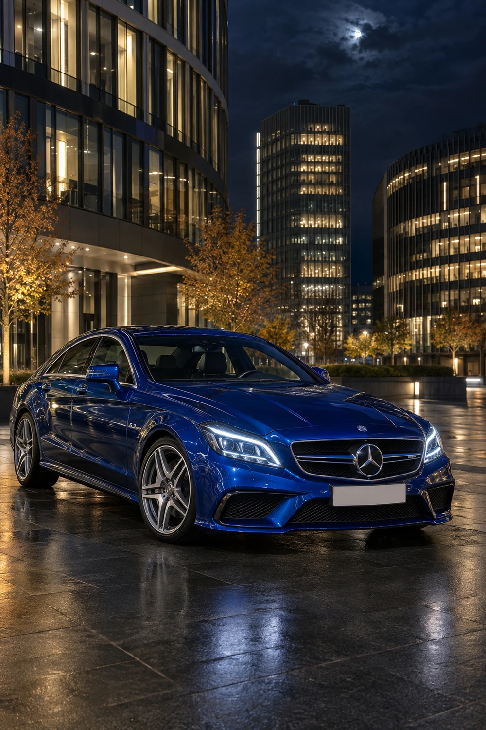 АВТО 1006946 Mercedes CLS63 C218 синий Москва