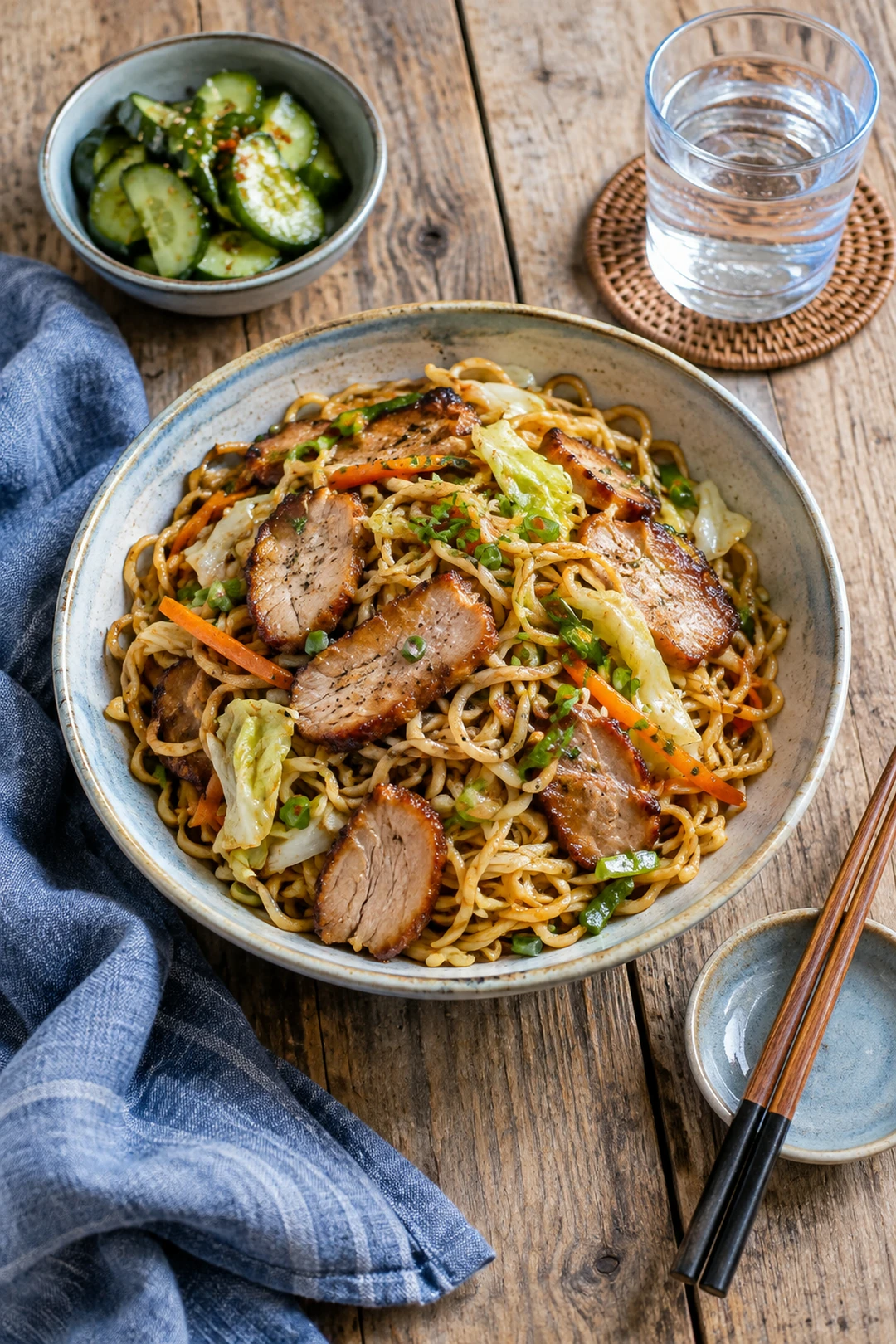 ЕДА 1000667 свинина с лапшой и овощами