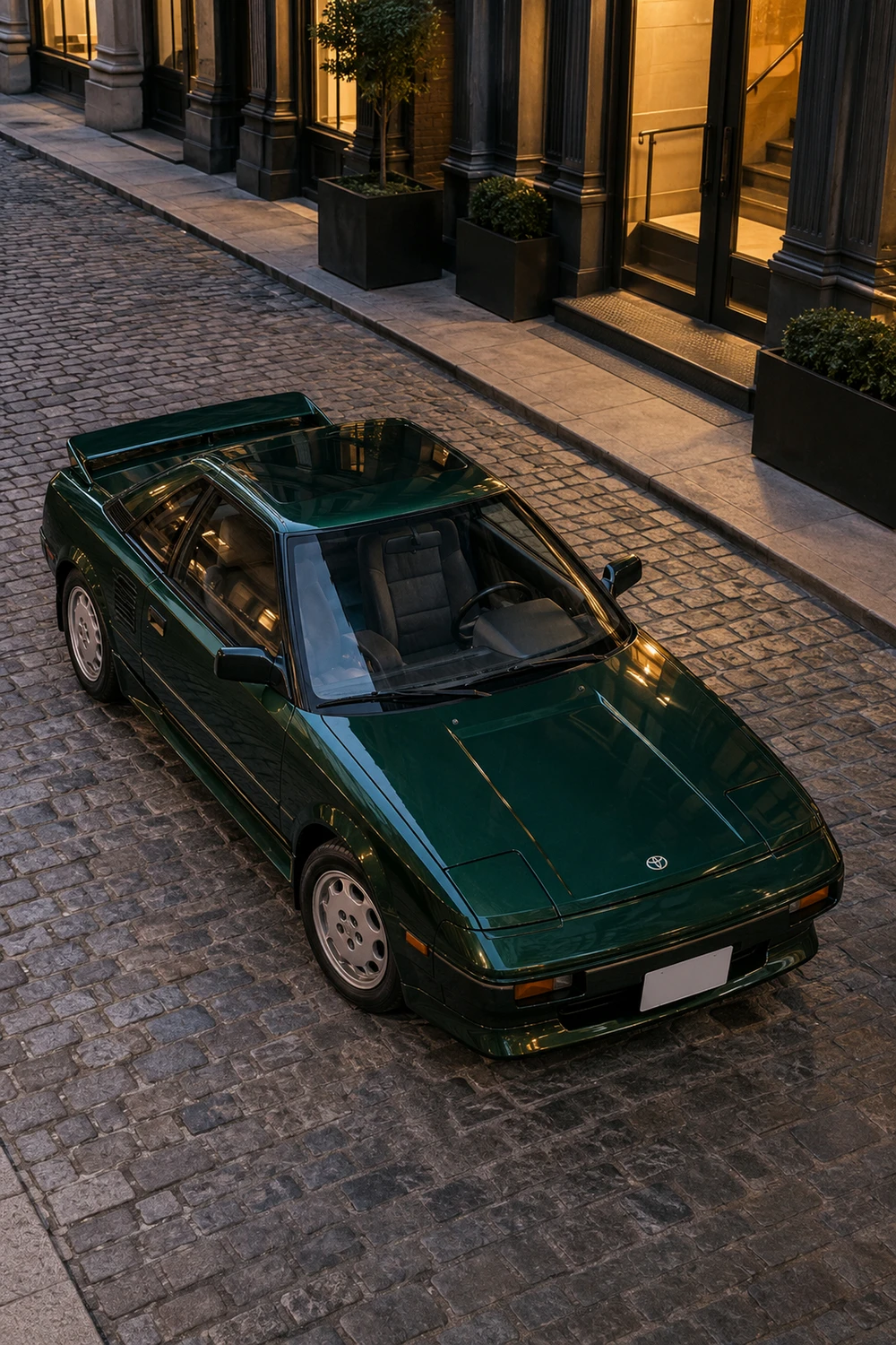 АВТО 1007168 Toyota MR2 AW11 зелёный Нью Йорк