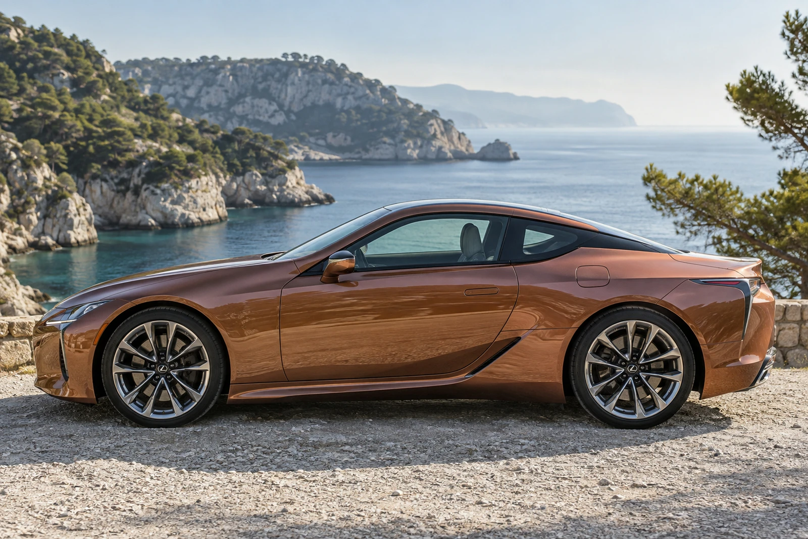 АВТО 1008166 Лексус LC500 медный Морская бухта