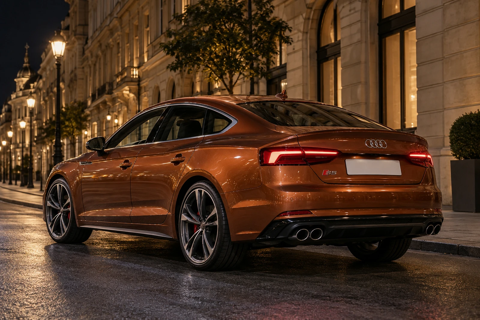 АВТО 1008108 Ауди S5 медный Вена