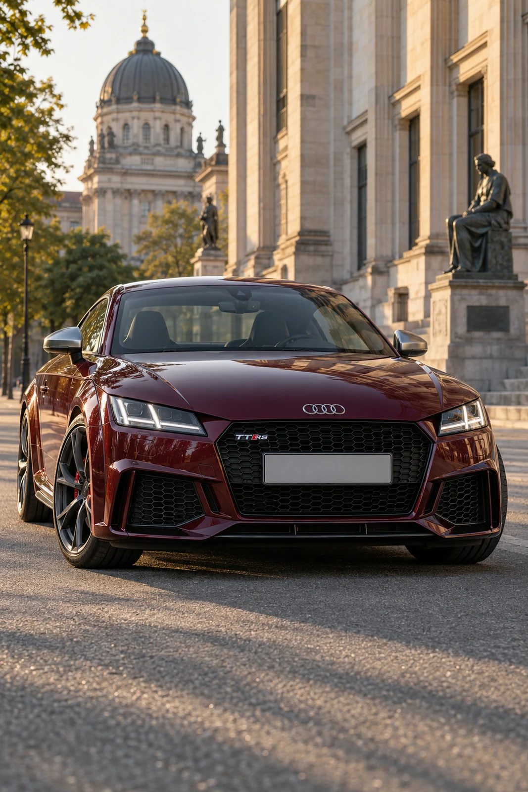 АВТО 1007847 Ауди TTRS бордовый Берлин