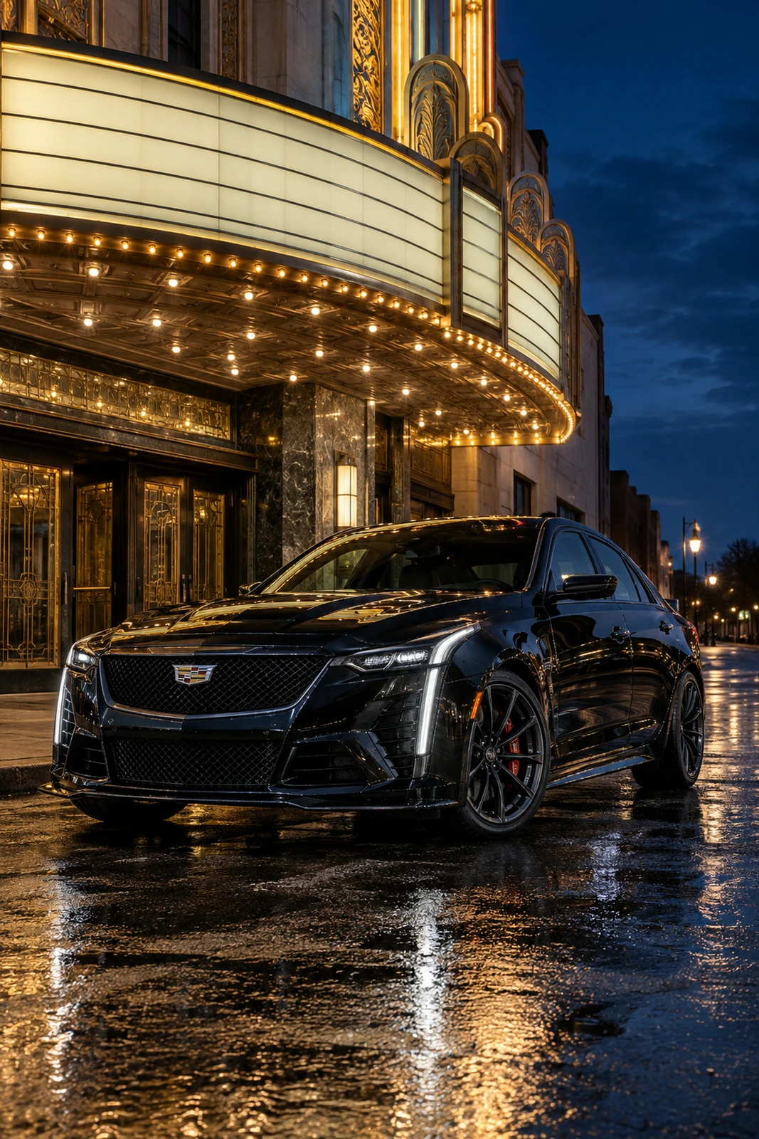 АВТО 1007765 Кадиллак-CT5V-Blackwing-театр