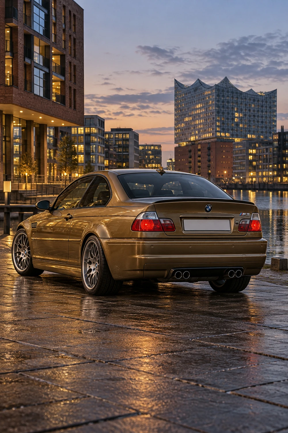 АВТО 1007243 BMW M3 E46 бронзовый Гамбург