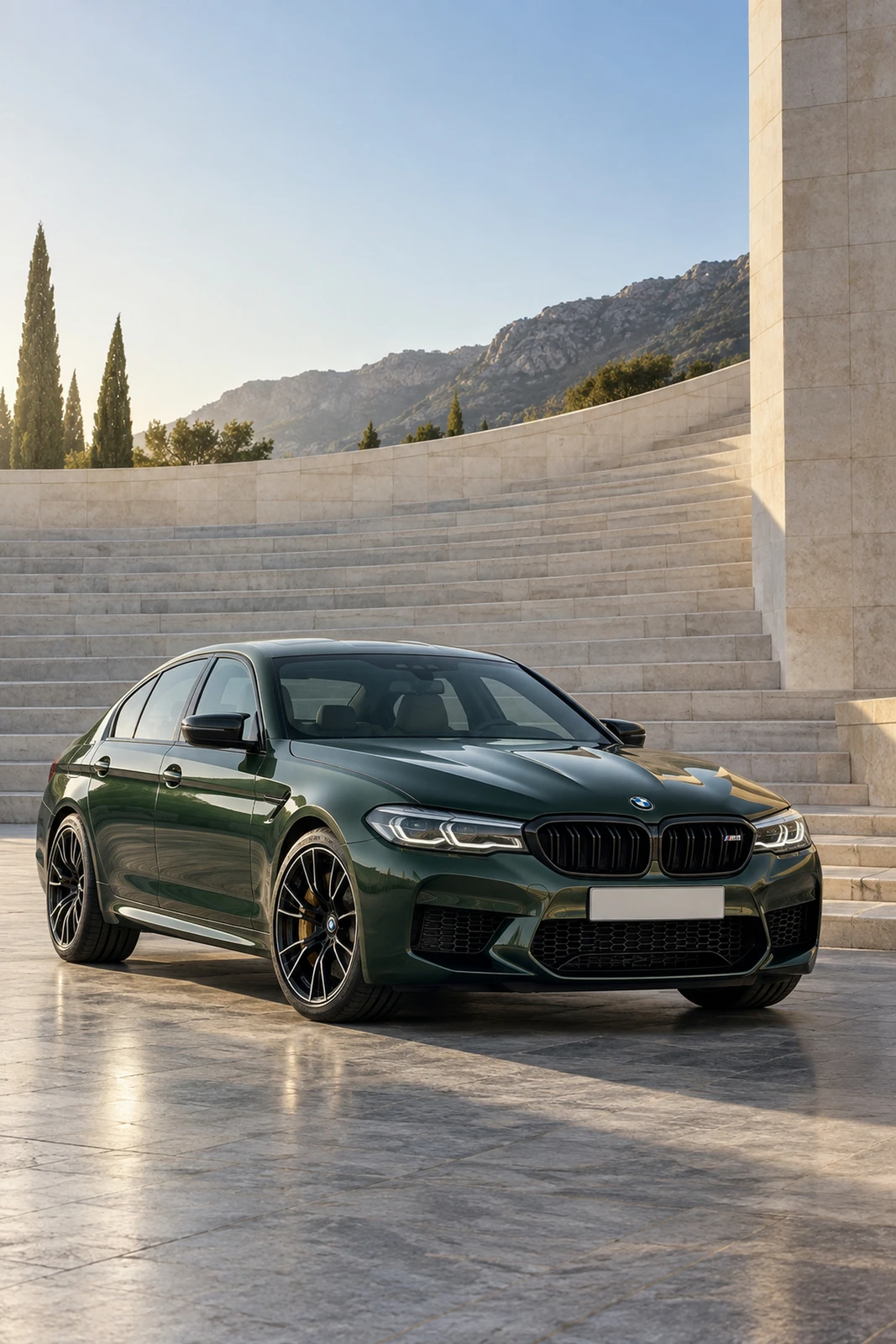 АВТО 1008383 БМВ M5 F90 Зелёный Каменный амфитеатр