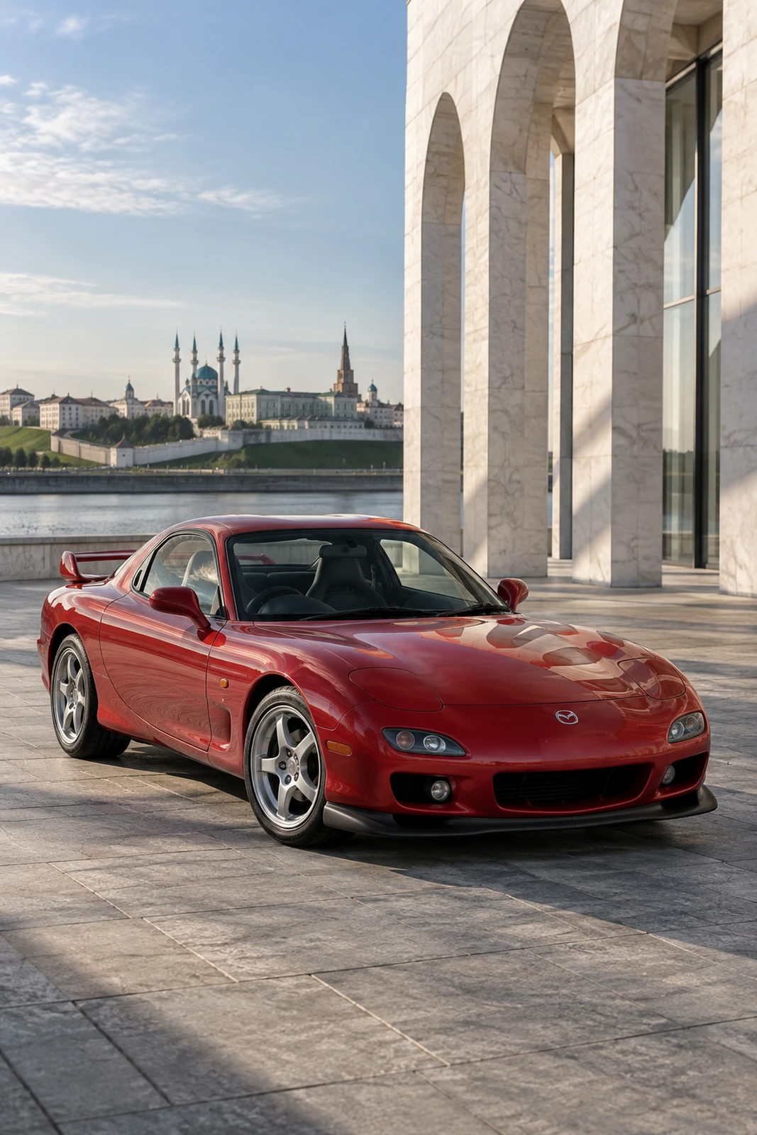 АВТО 1008451 Мазда RX7 FD красный Казань современный центр