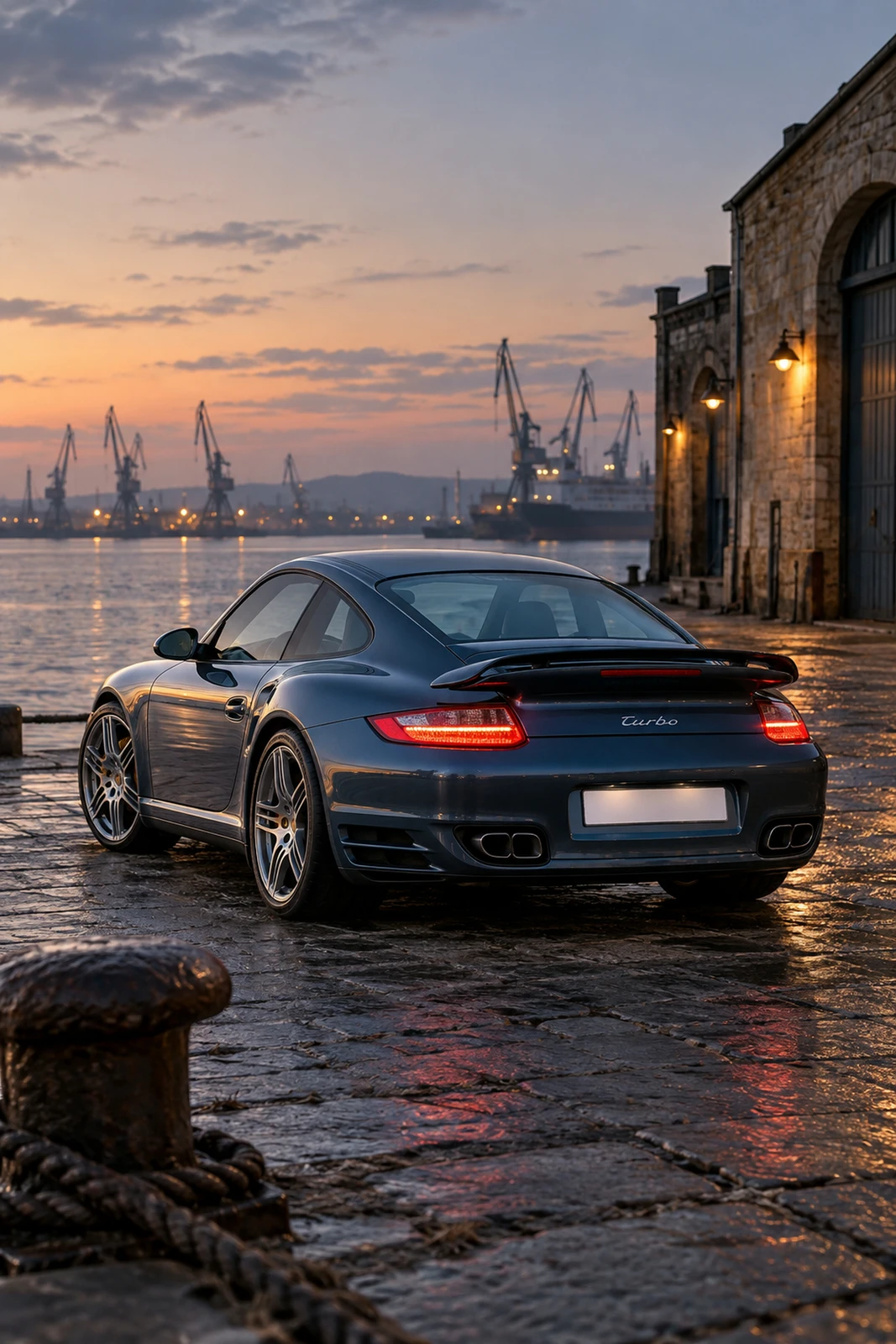 АВТО 1008285 Порше 911 Турбо 997 Сумеречный порт