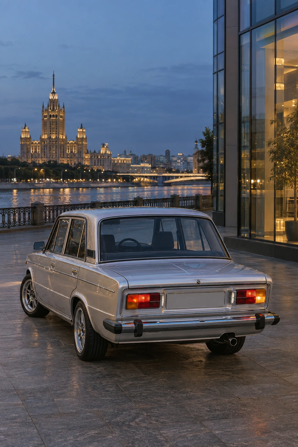 АВТО 1007471 2106 серебристый Москва