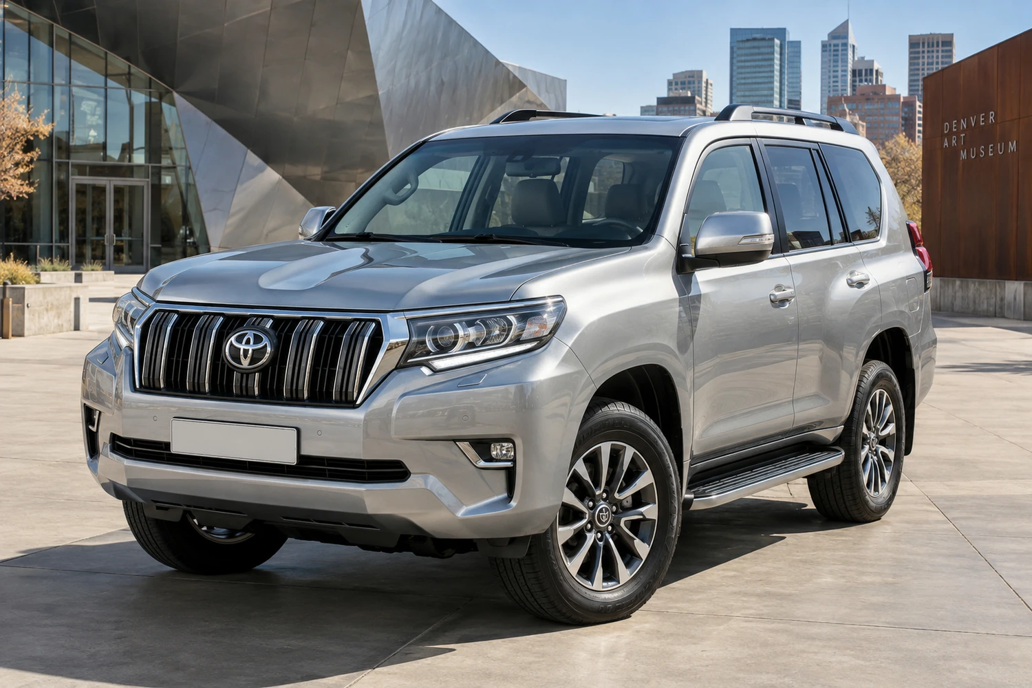 АВТО 1006893 Toyota Prado 150 серебристый Денвер