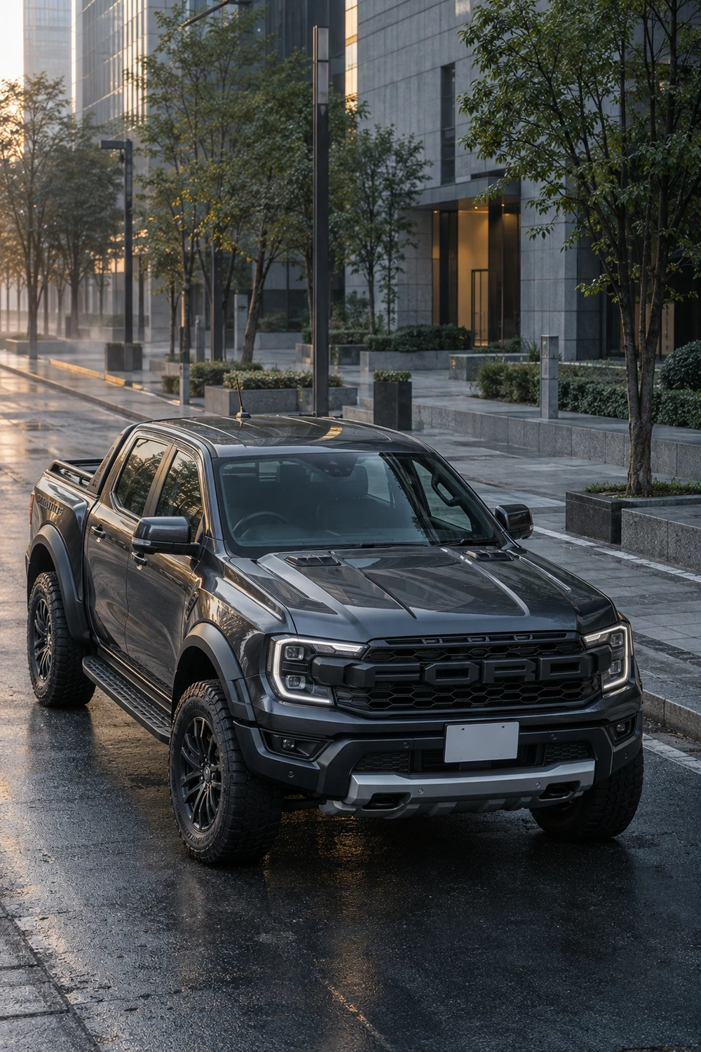АВТО 1007447 Ford Ranger Raptor графит Нагоя