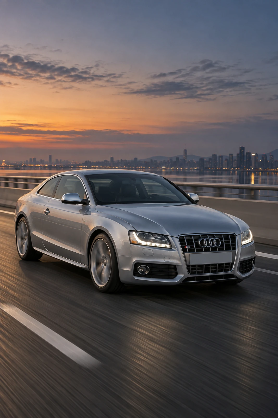 АВТО 1008159 Ауди S5 B8 серебристый Виадук