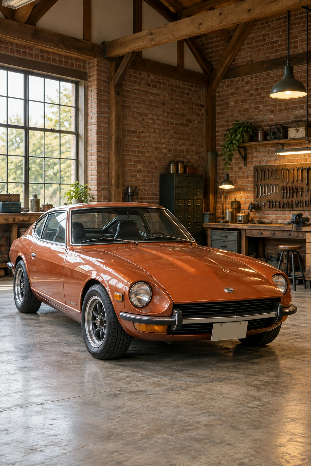 АВТО 1007697 Датсун-240Z-ретро-мастерская