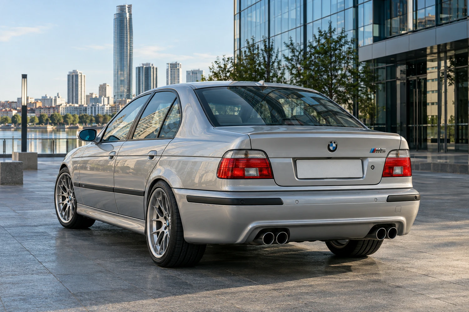 АВТО 1007220 BMW M5 E39 серебристый Екатеринбург