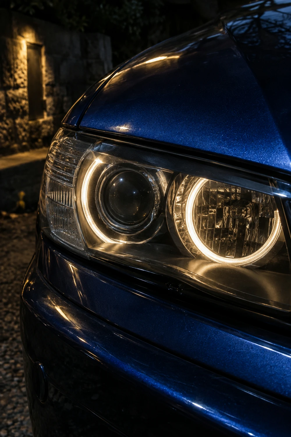 АВТО 1007381 BMW M3 E46 деталь лицо фар