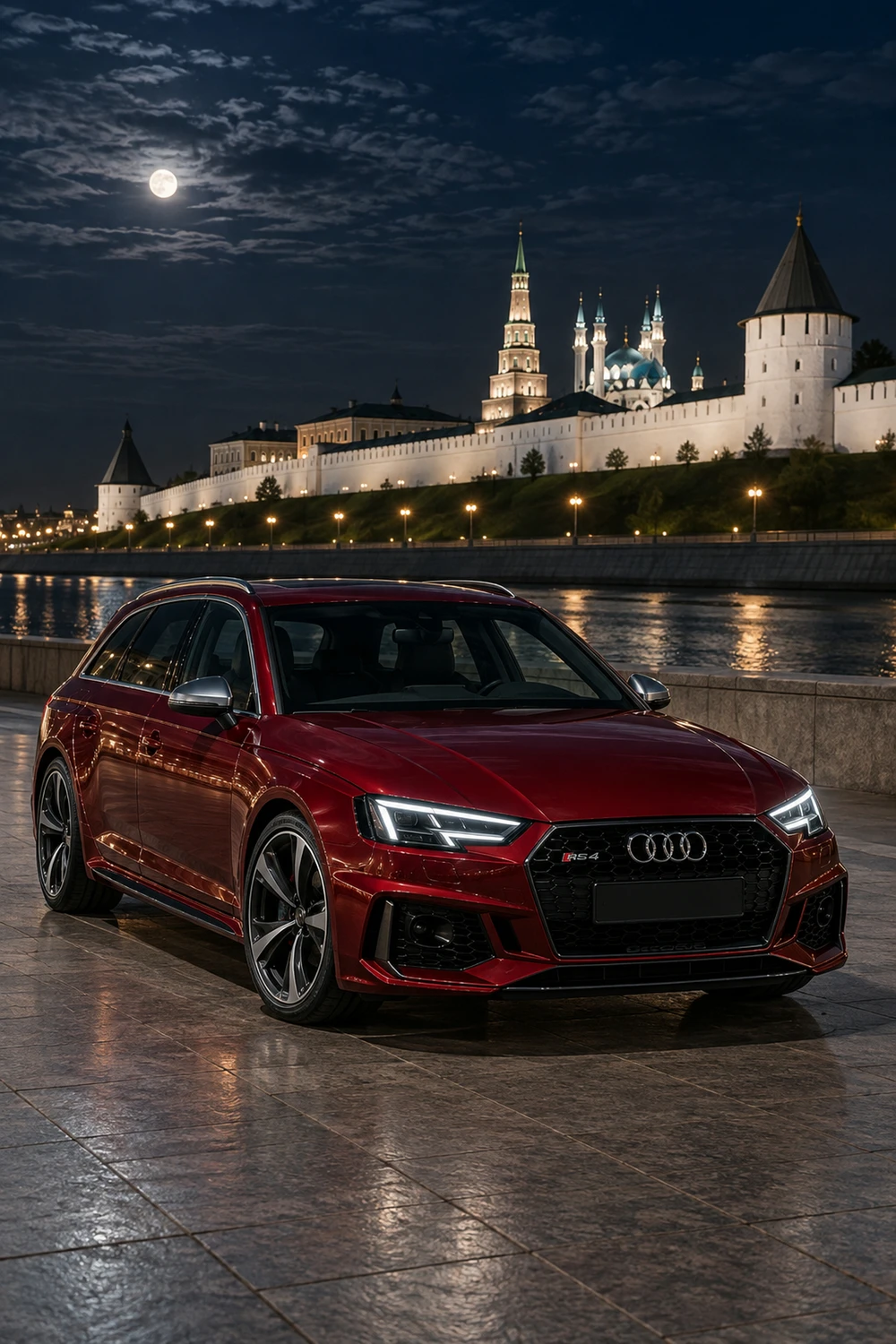 АВТО 1006827 Audi RS4 Avant B9 гранатовый Казань