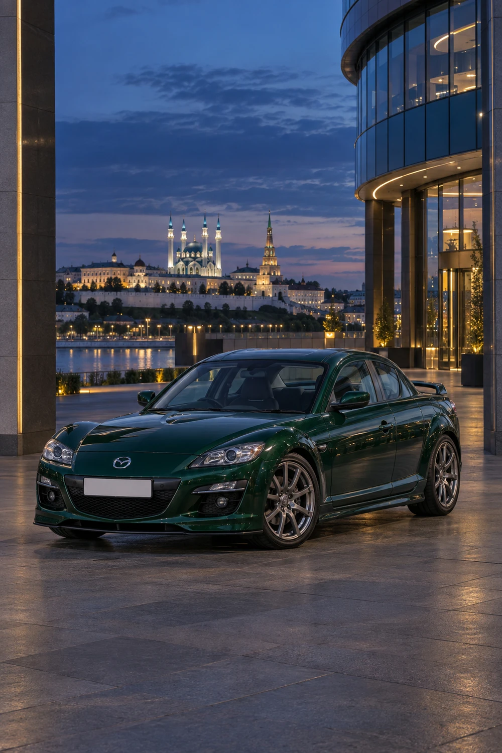АВТО 1007251 Mazda RX8 зелёный Казань