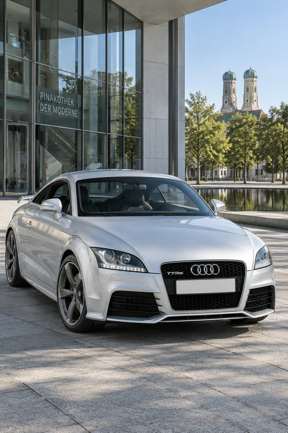 АВТО 1007325 Audi TT RS 8J серебристый Мюнхен