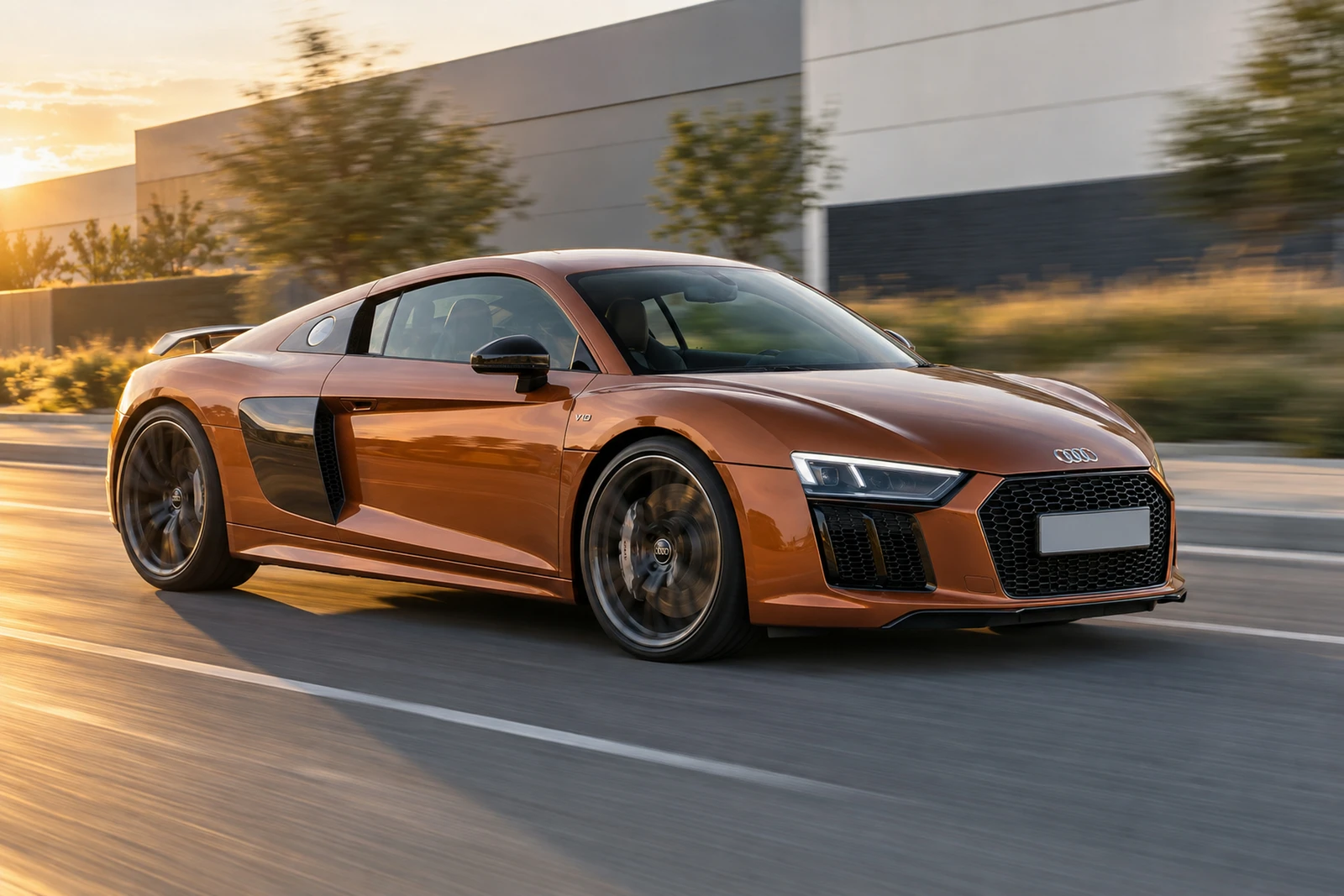 АВТО 1008118 Ауди R8 медный Индустриальная дорога