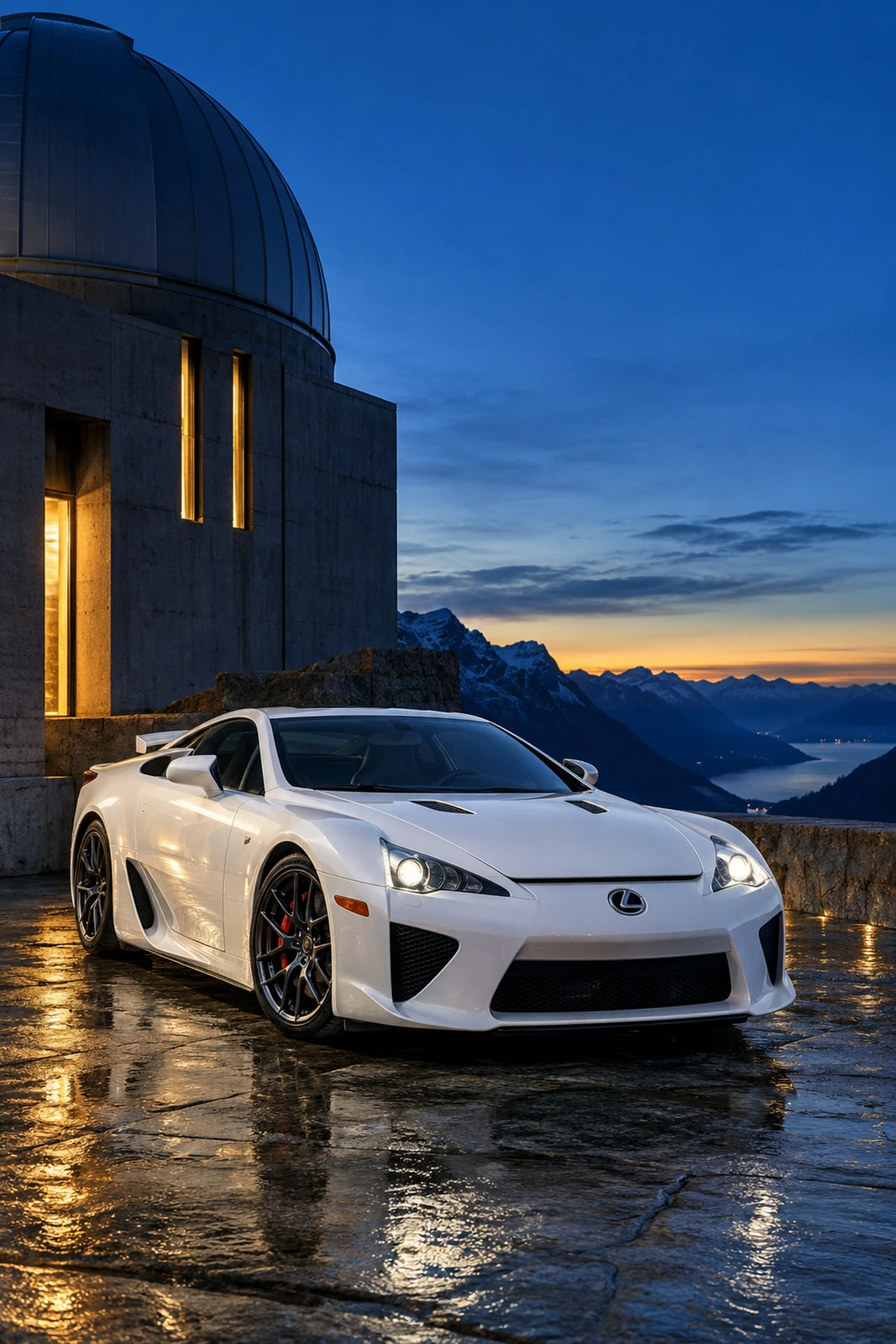 АВТО 1007785 Лексус-LFA-обсерватория