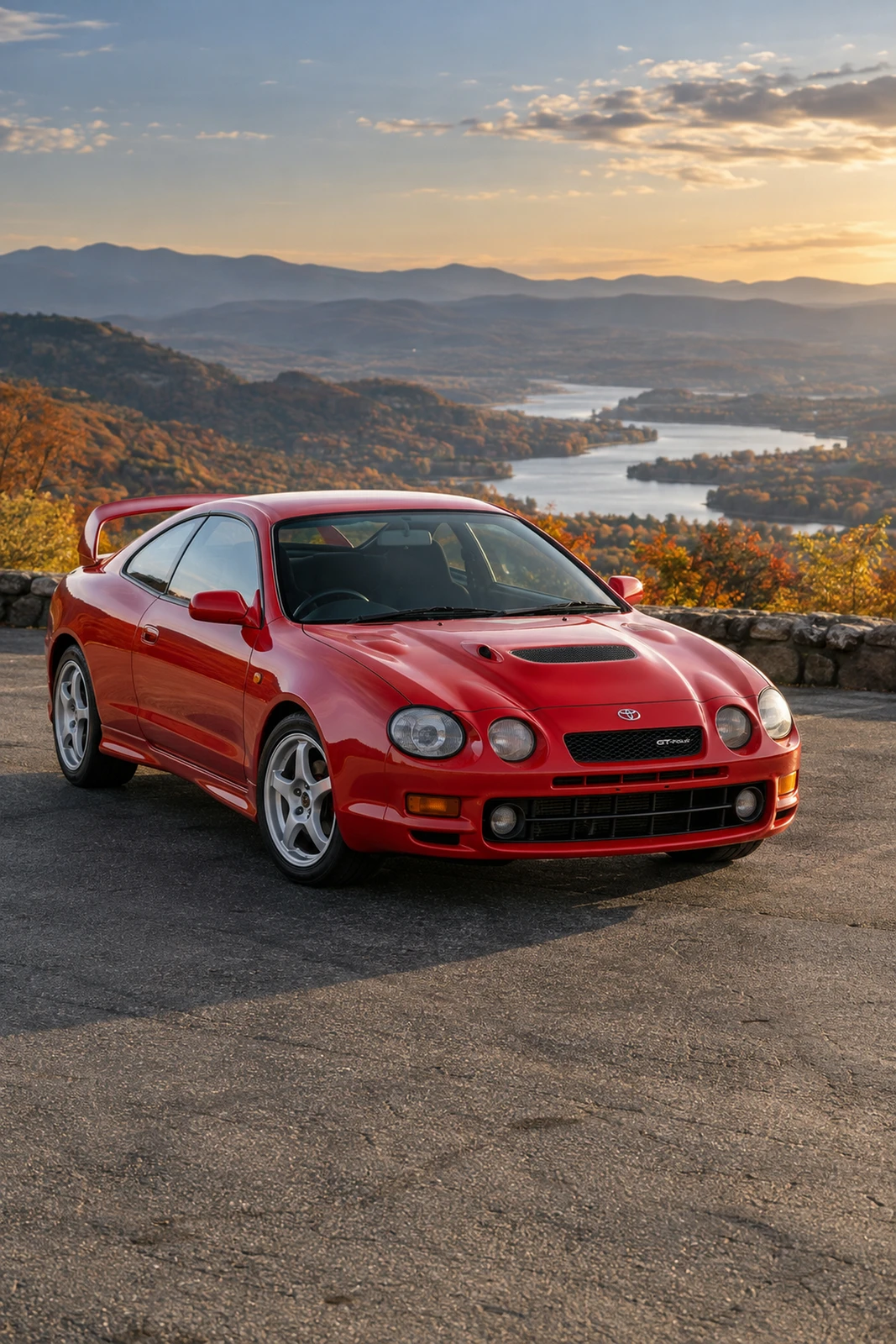 АВТО 1008441 Тойота Celica GT Four ST205 красный Осенняя долина