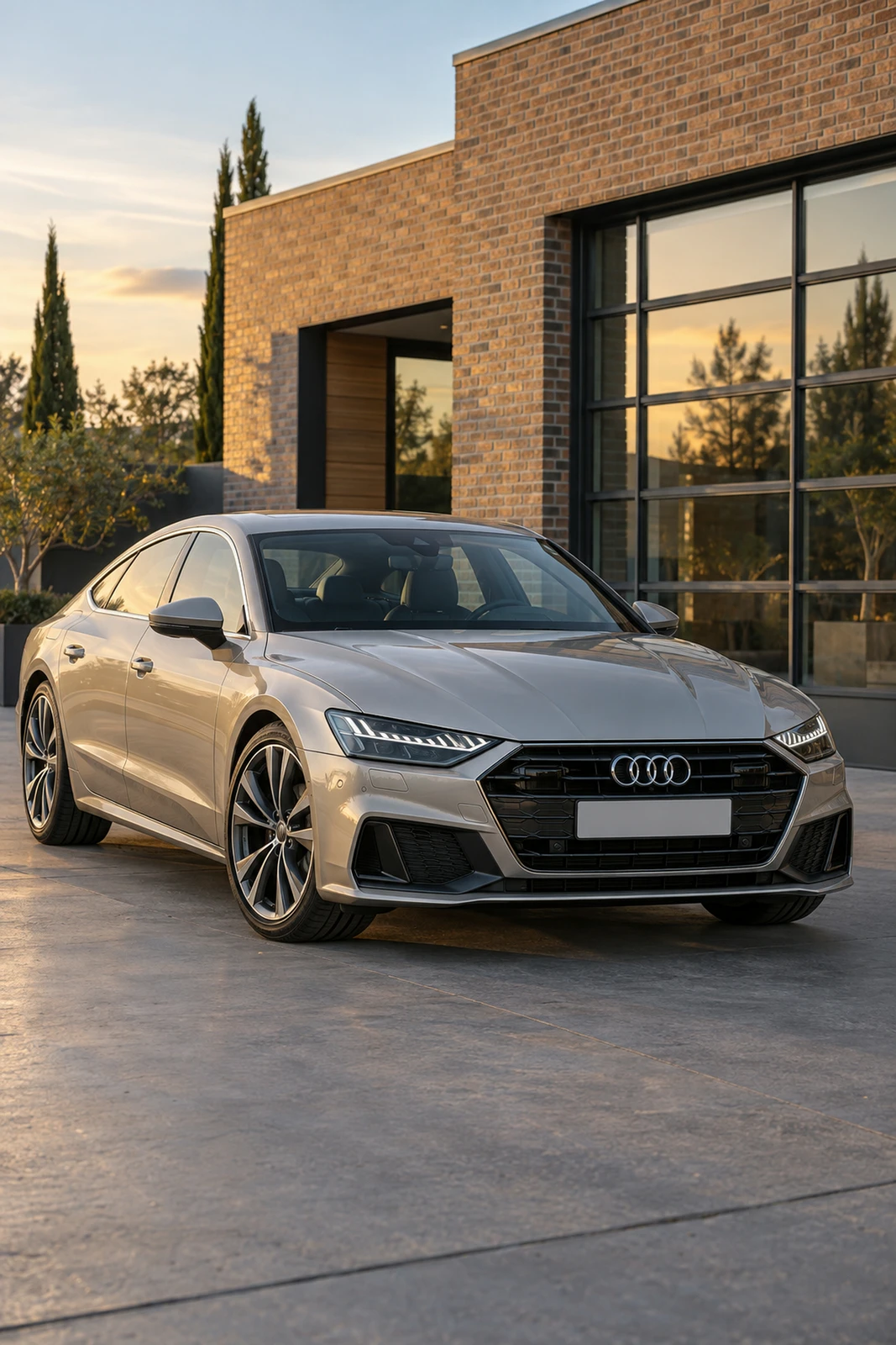 АВТО 1008129 Ауди A7 шампань Мастерская