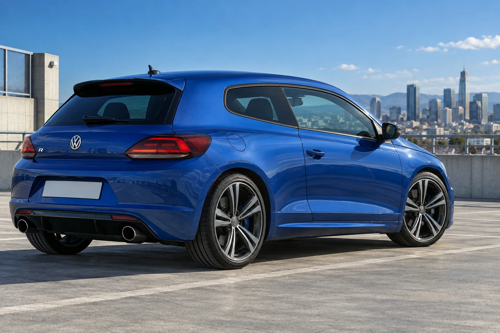 АВТО 1008120 Volkswagen Scirocco R Архитектурный кадр
