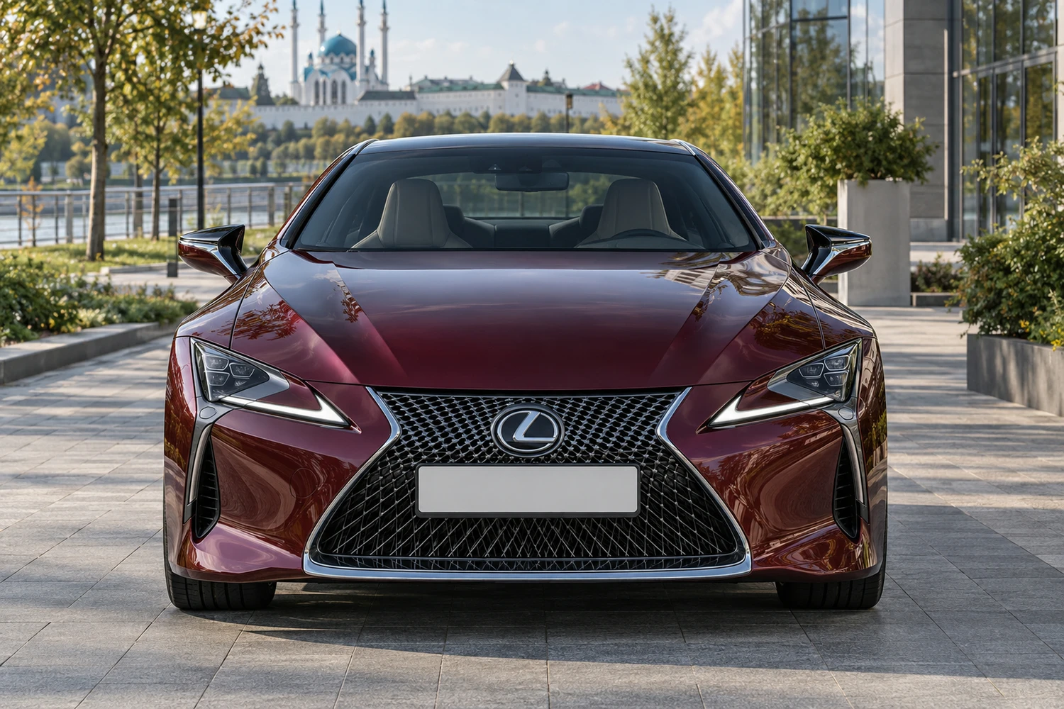 АВТО 1007329 Lexus LC500 бордовый Казань