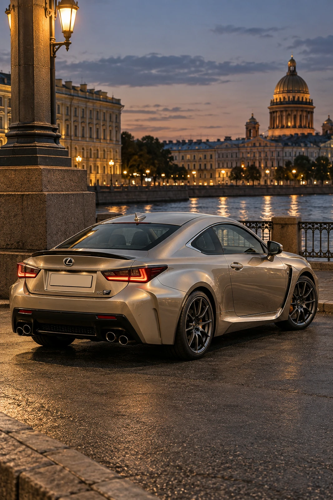 АВТО 1007887 Лексус RCF шампань Петербург