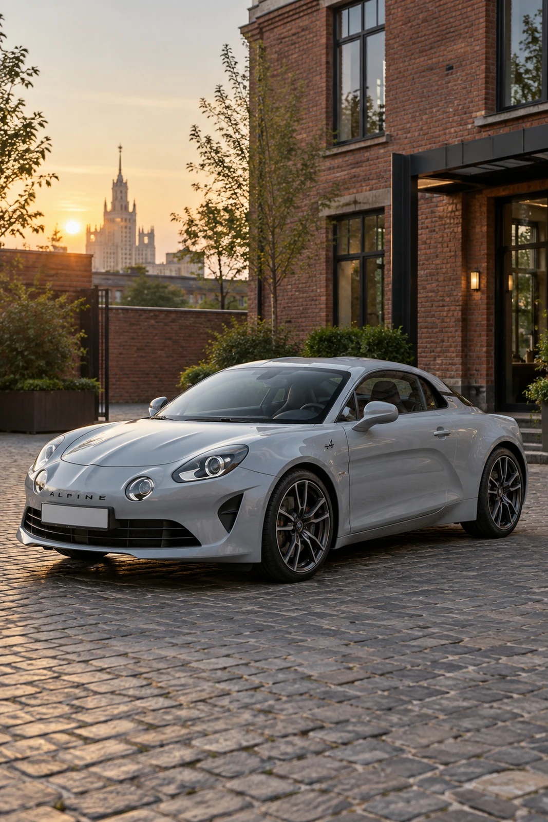 АВТО 1007869 Альпин A110 светло-серый Москва
