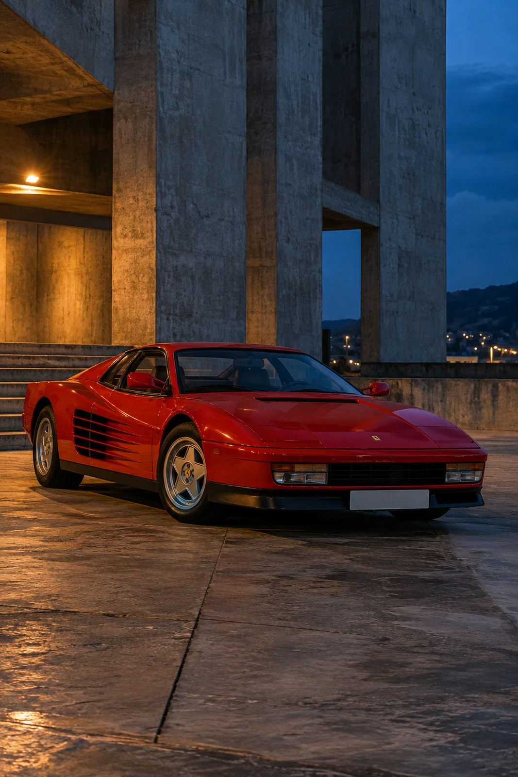 АВТО 1007819 Феррари-Testarossa-брутализм