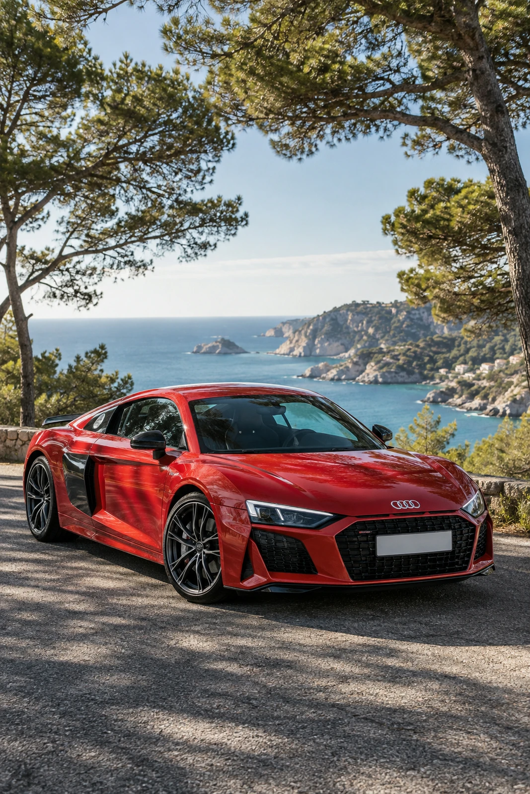 АВТО 1008241 Ауди R8 V10 красный Сосновый мыс
