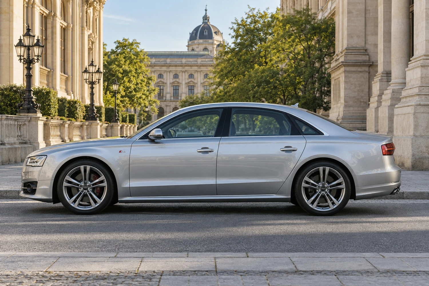 АВТО 1007259 Audi S8 D4 серебристый Вена