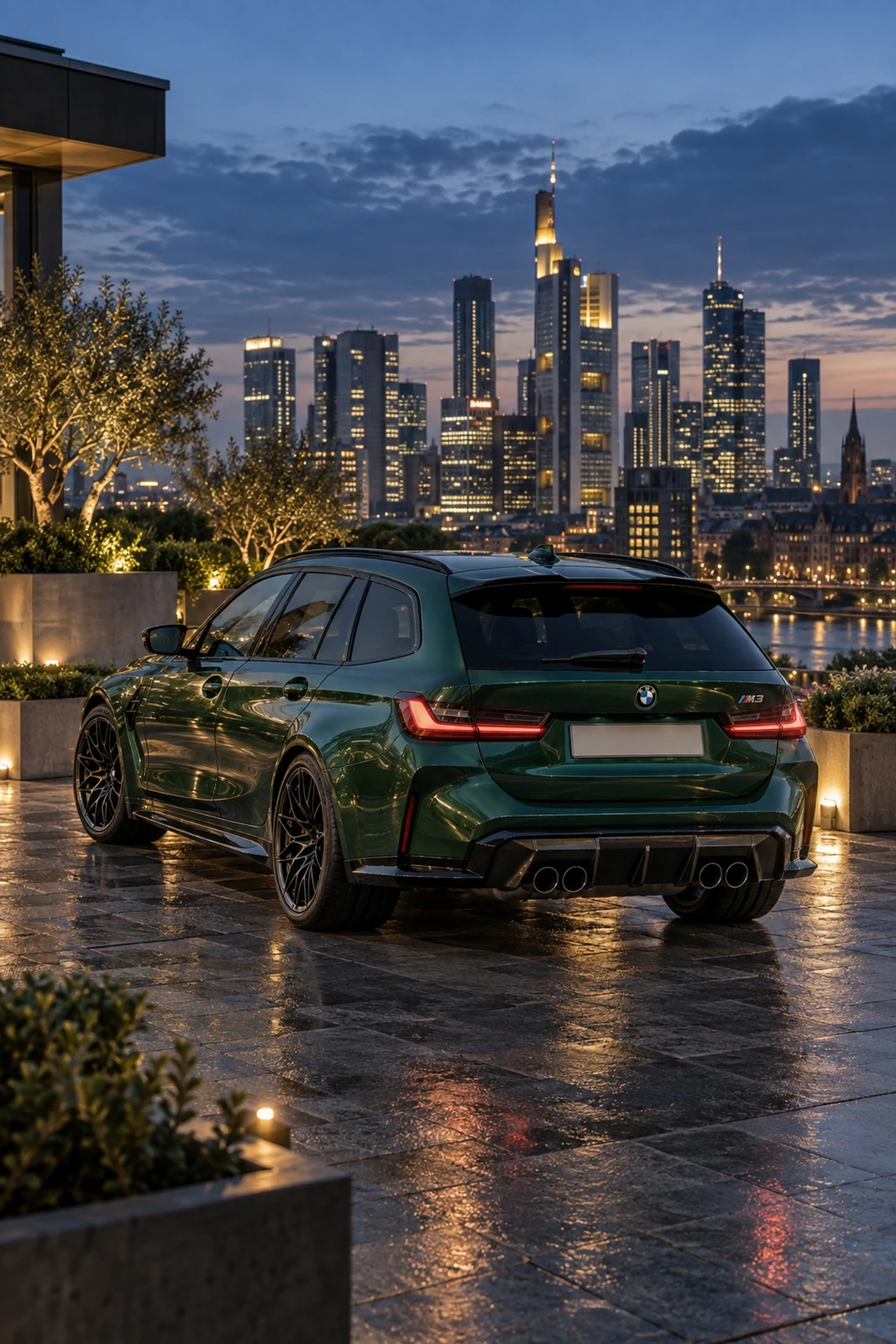 АВТО 1007769 БМВ-M3-Touring-rooftop-сити