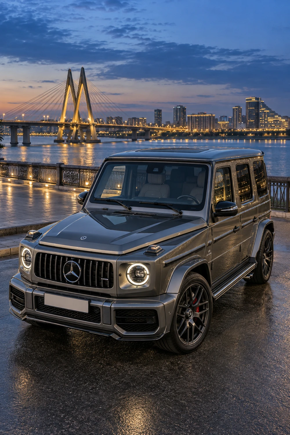 АВТО 1006956 Mercedes G63 AMG серый Казань