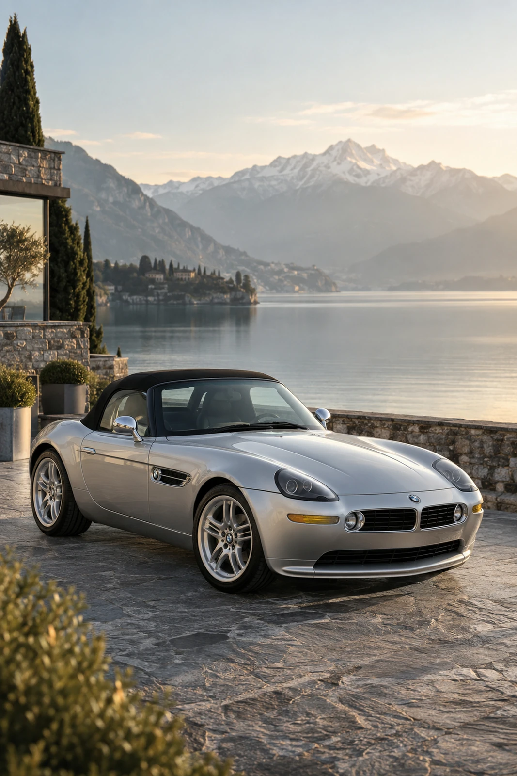 АВТО 1007757 БМВ-Z8-альпийское-озеро