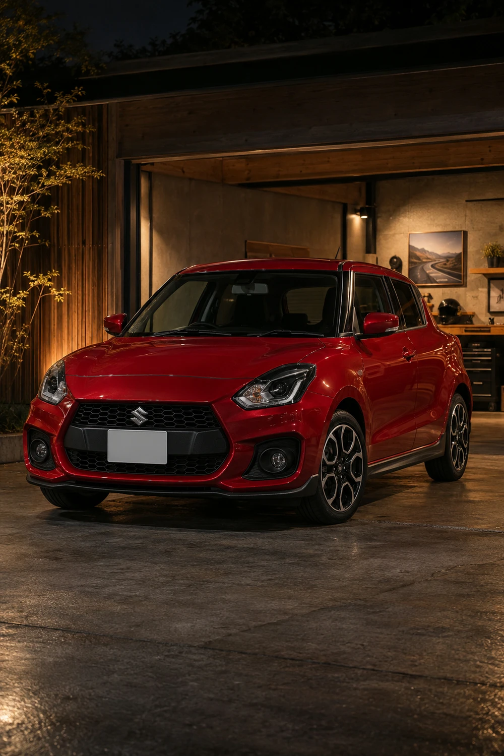 АВТО 1007334 Suzuki Swift Sport ZC33S красный клубный гараж