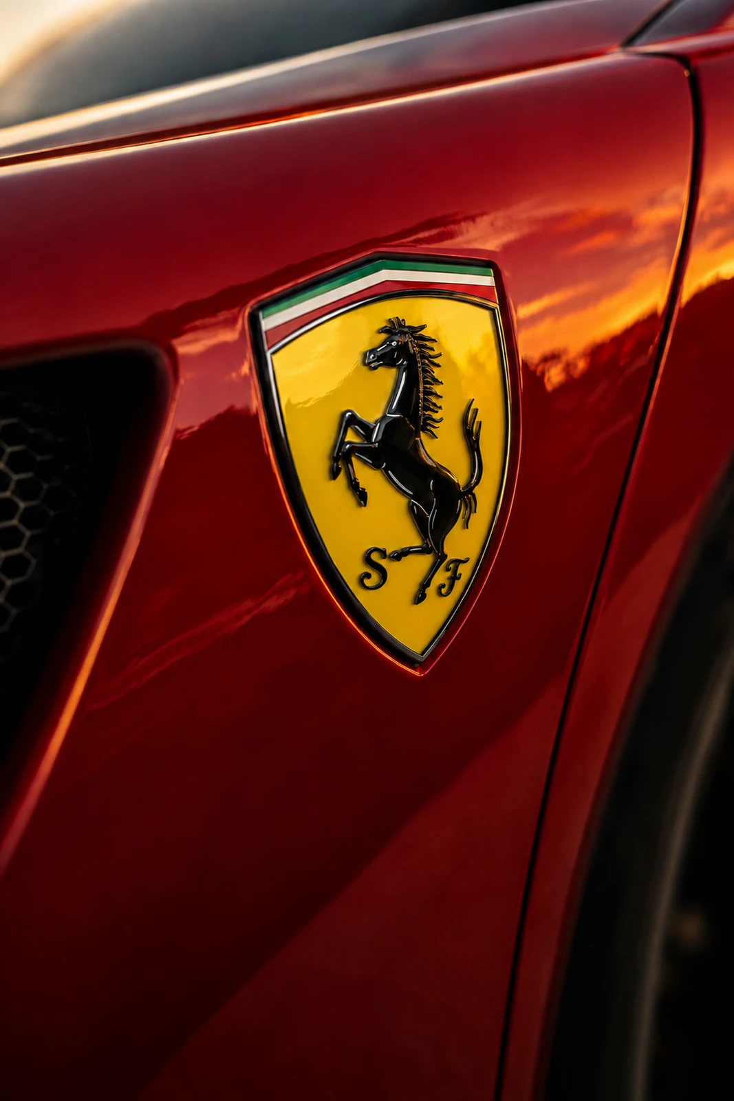 АВТО 1008069 Феррари 458 Щит на крыле