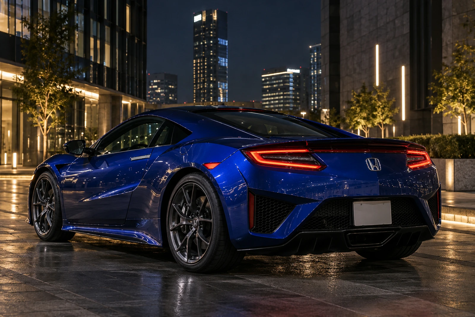 АВТО 1007884 Хонда NSX синий Москва