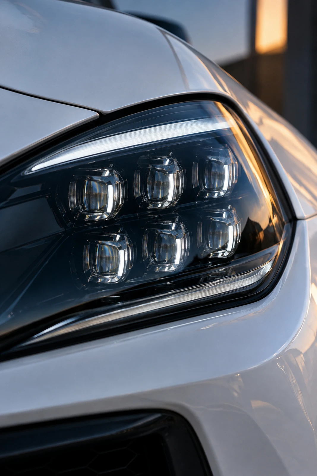 АВТО 1008317 Тойота Супра A90 Шесть Линз Фары
