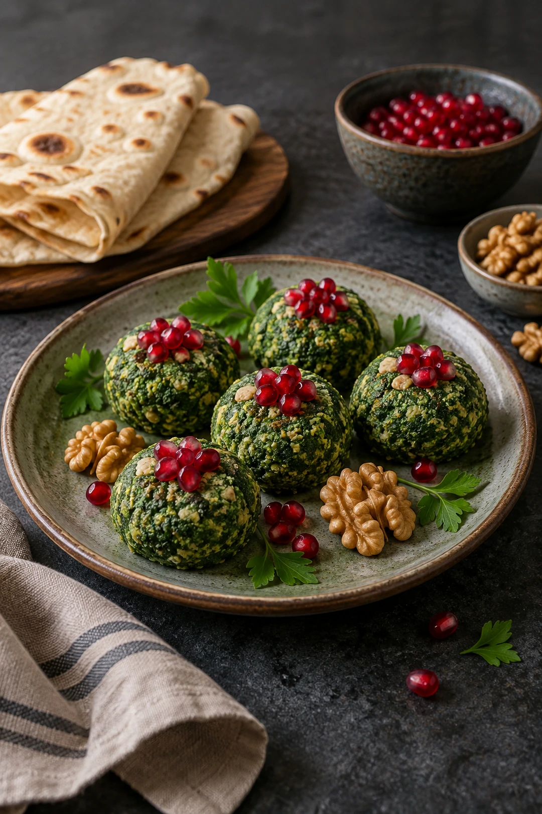 ЕДА 1001287 пхали из шпината с грецким орехом