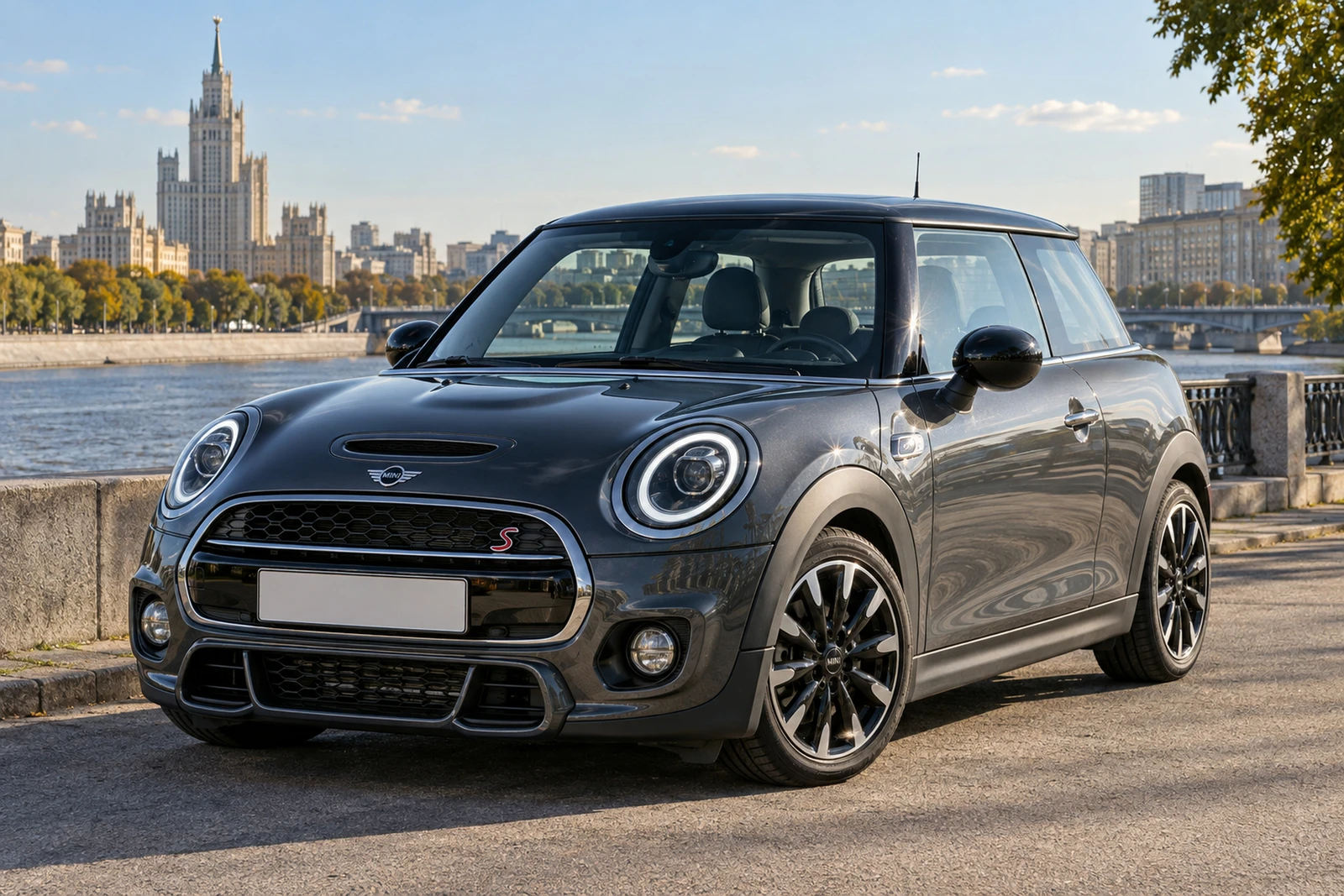 АВТО 1008096 Мини Купер S графитовый Москва