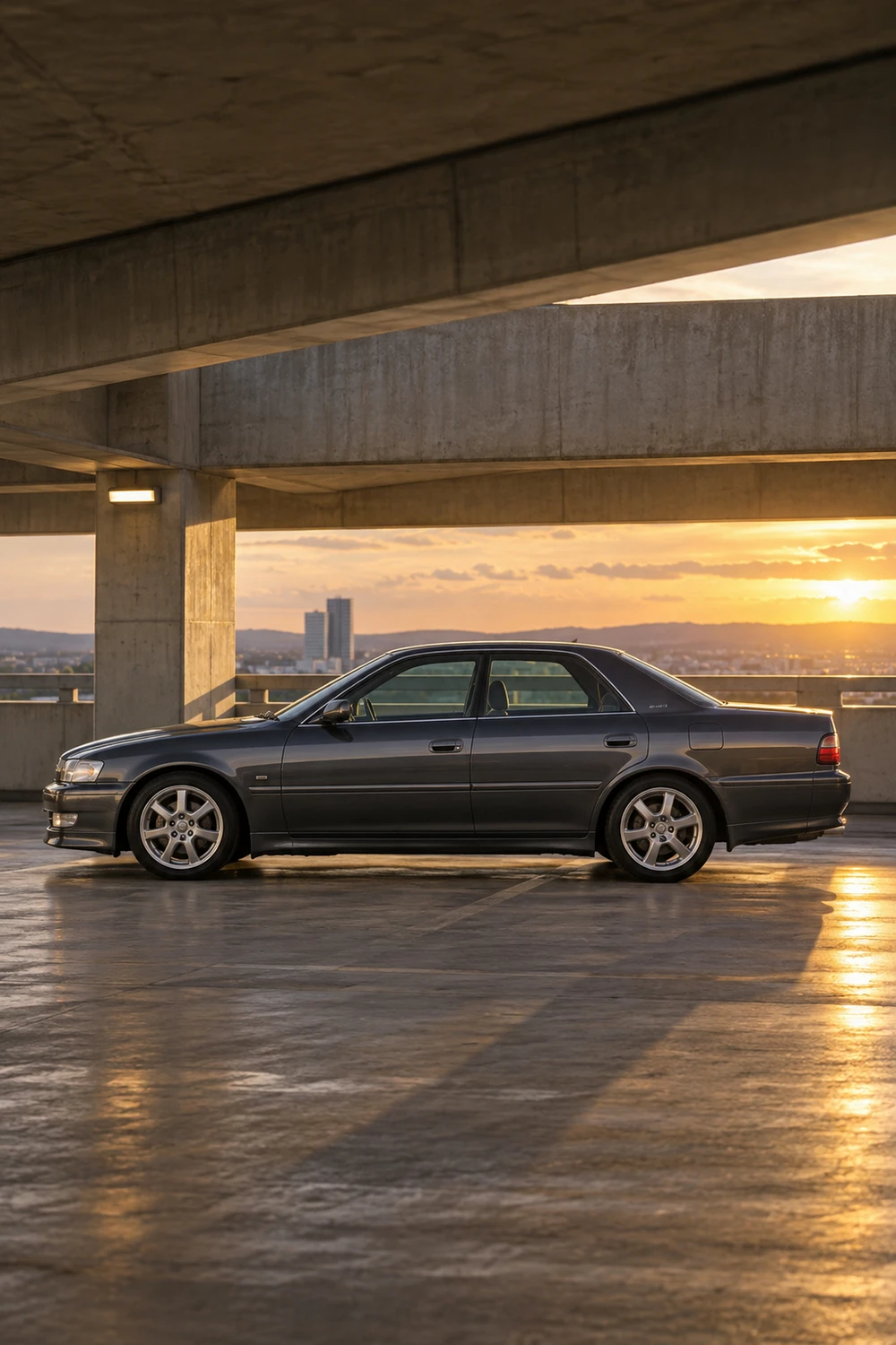 АВТО 1007162 Toyota Chaser JZX100 графит многоуровневый свет
