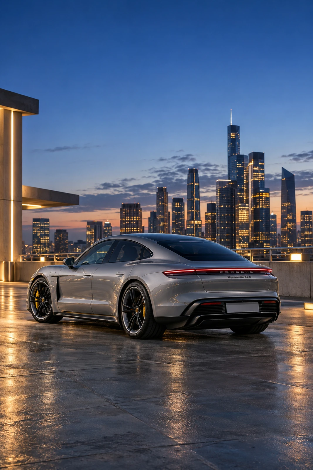 АВТО 1007733 Порше-Taycan-Turbo-S-rooftop