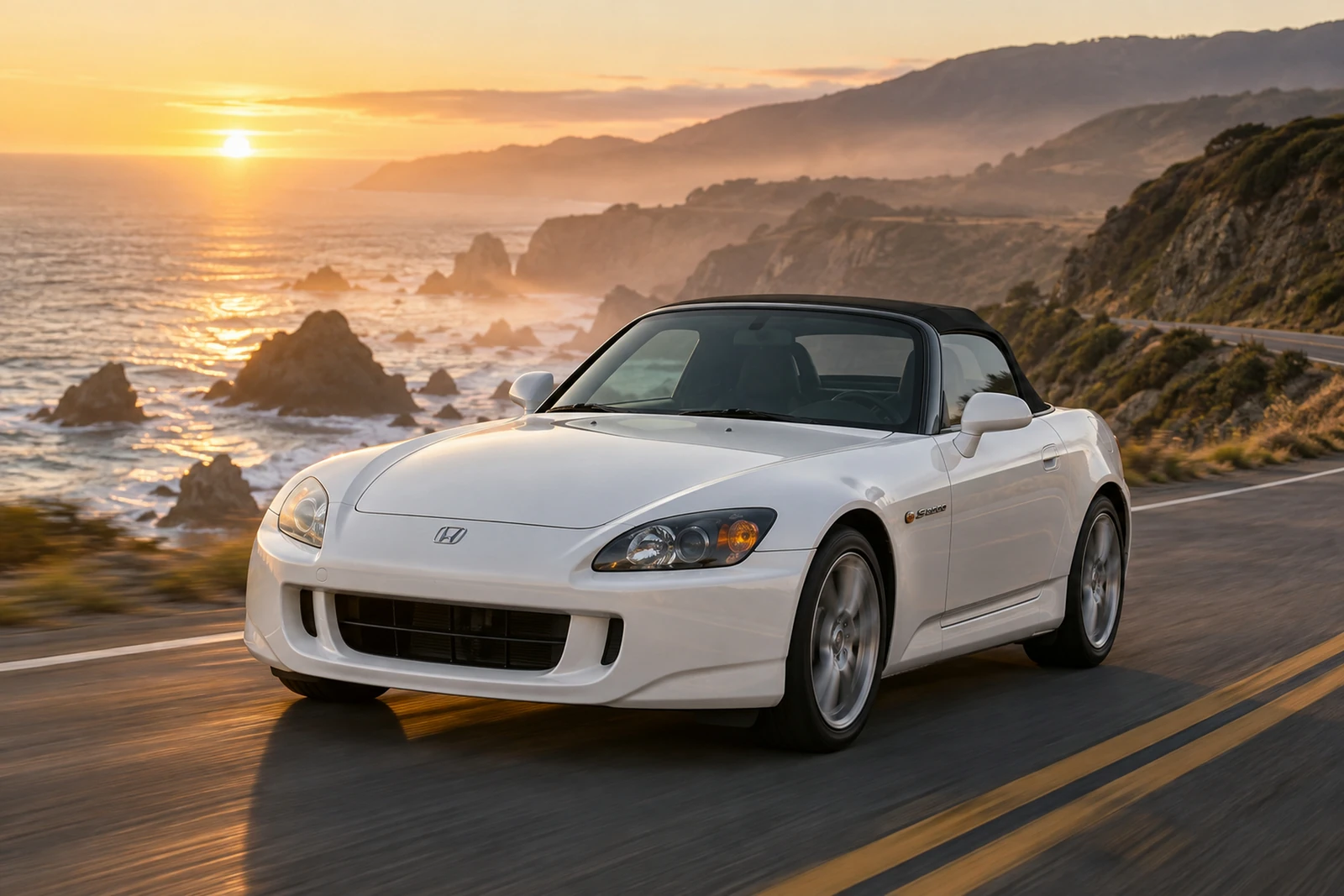 АВТО 1007746 Хонда-S2000-тихоокеанская-дорога