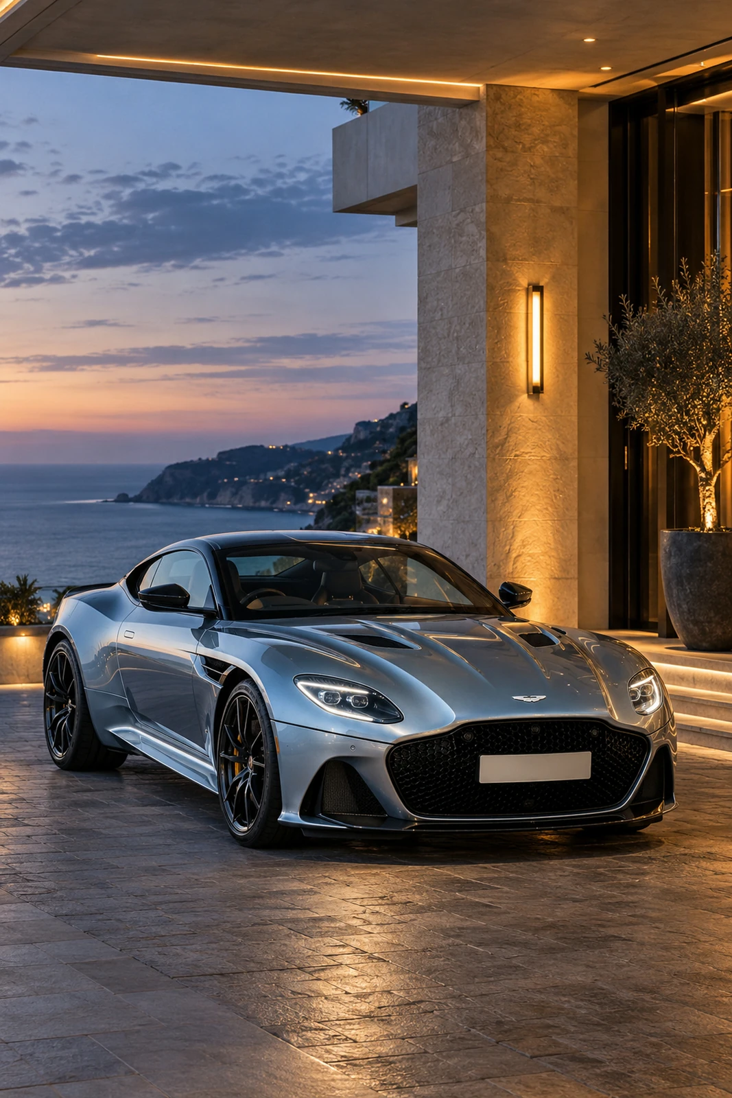 АВТО 1007749 Астон-Мартин-DBS-клиф-отель