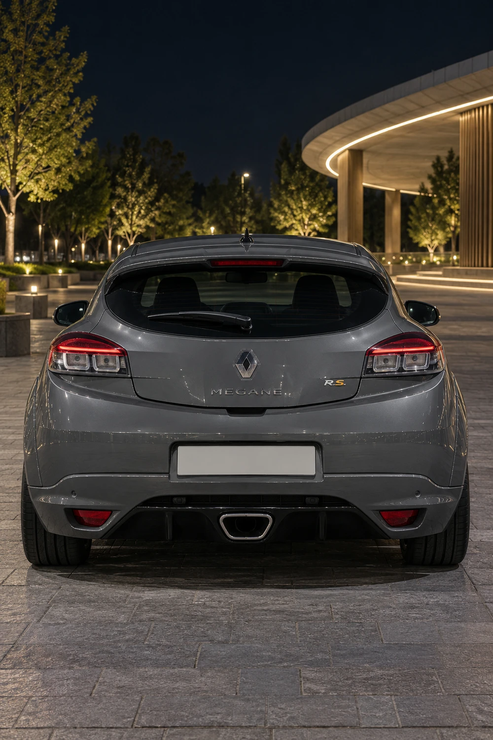 АВТО 1007286 Renault Megane RS III серый Краснодар