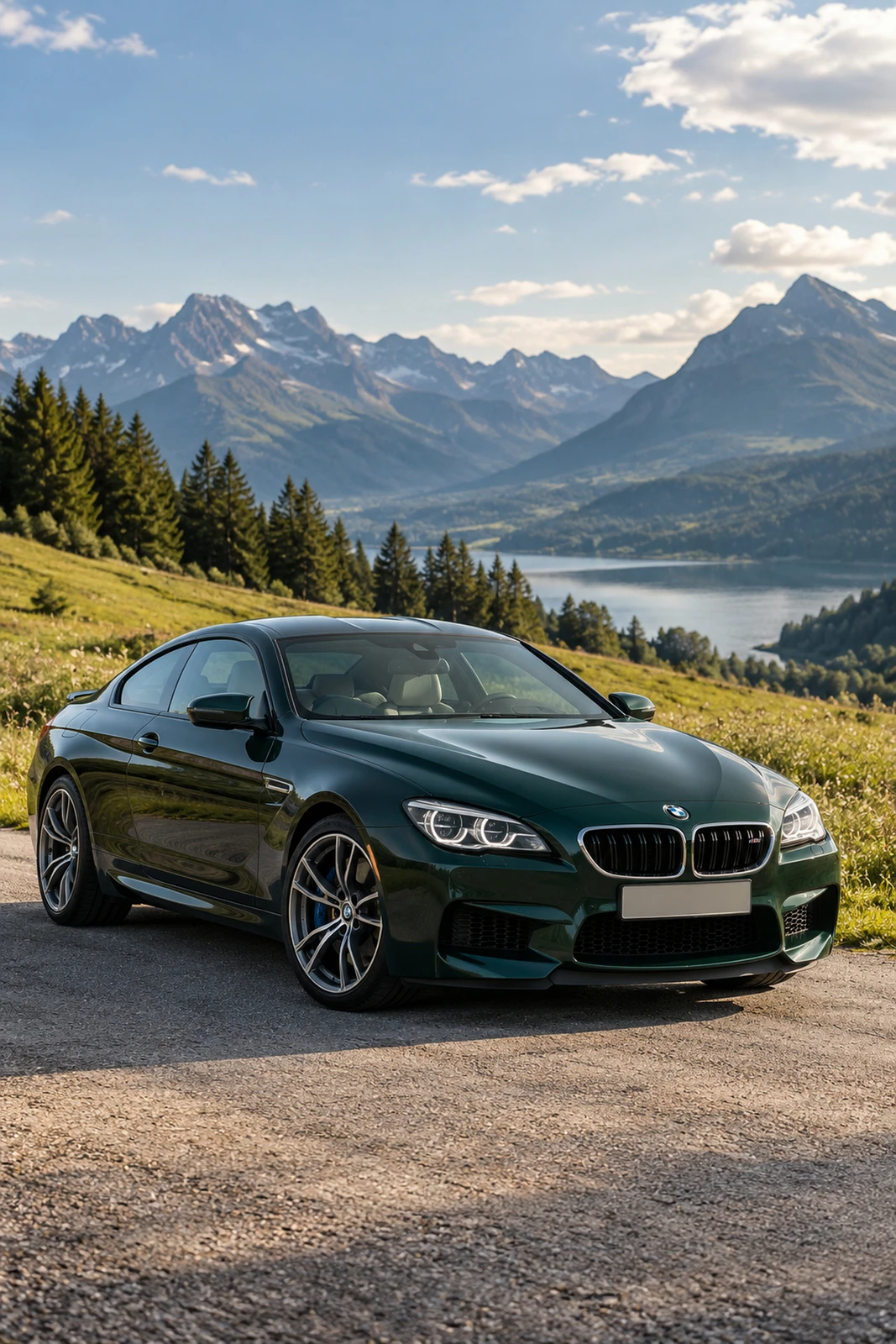 АВТО 1008101 БМВ M6 зелёный Горный луг