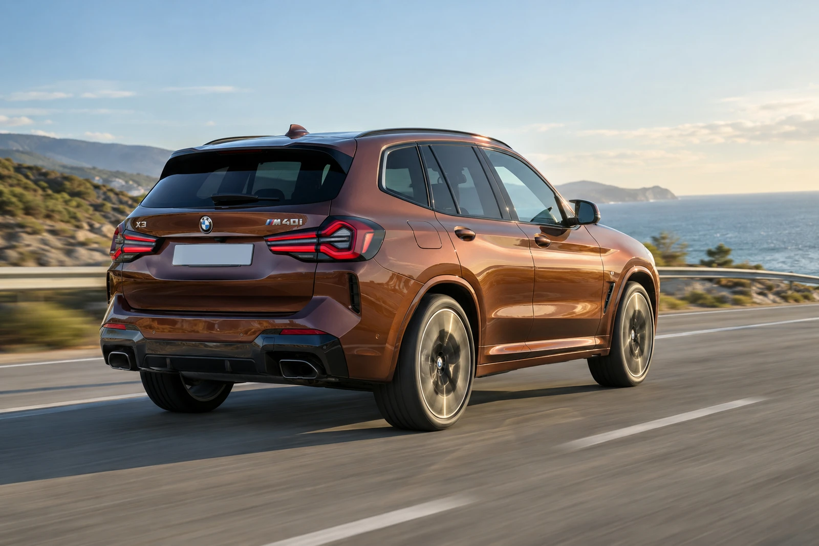 АВТО 1008088 БМВ X3 медный Приморское шоссе