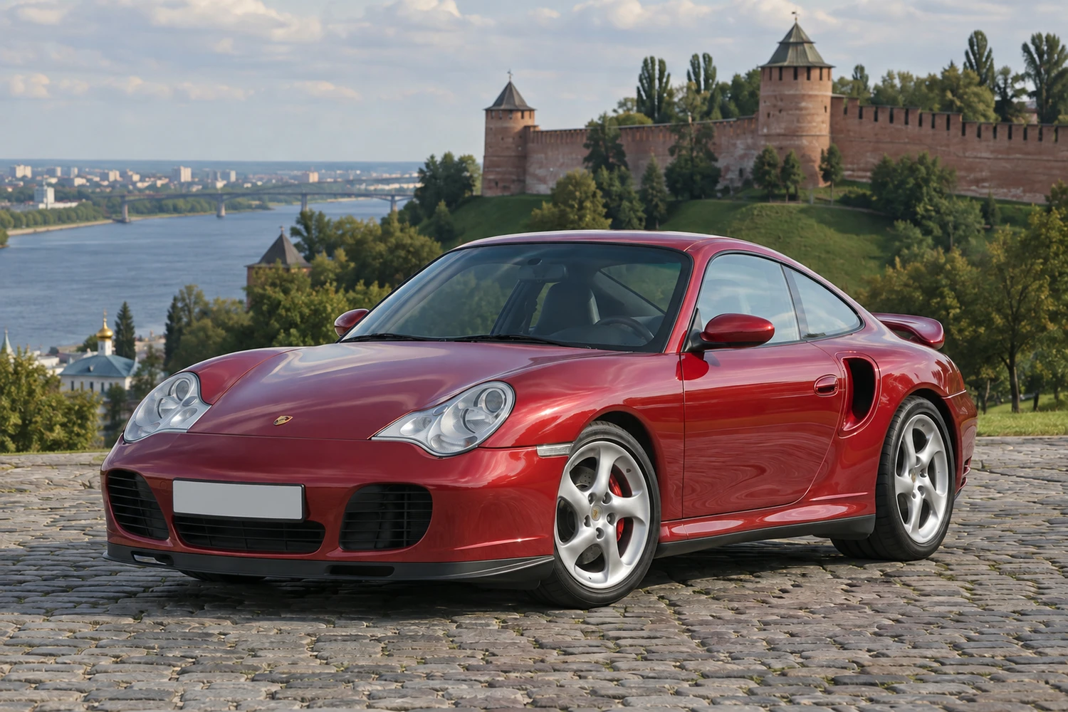 АВТО 1007341 Porsche 911 Turbo 996 красный Нижний Новгород